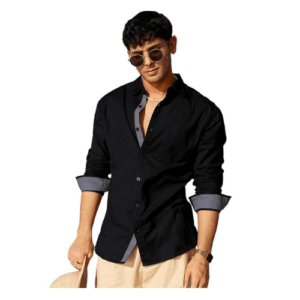 Casual Shirt for Men Stylish Men’s Shirt Soild Regular